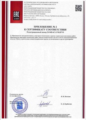 EAC – Приложение 2 2006